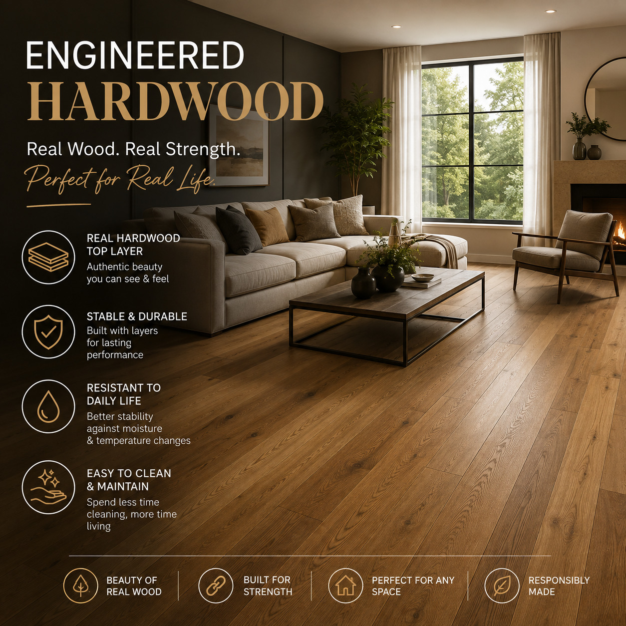 Engineered Hardwood Flooring